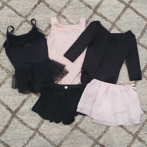 Lot of Toddler Girl 4/5 Dance Leotards and Skirts - Picture 1 of 7